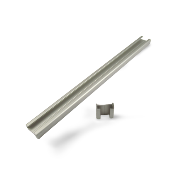 Perfil Aluminio Tipo E - Media Temperatura - Dan-Doors