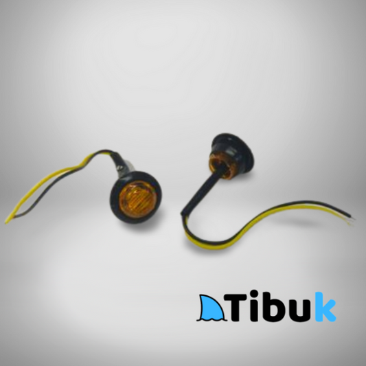 Led de Posición Lateral para Camión o Bus (Ámbar) 1 Diodo Multi-Volt