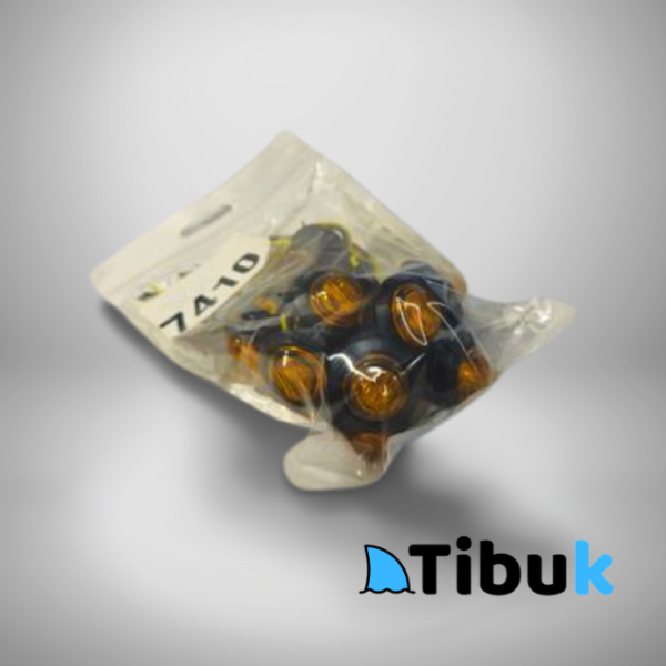 Led de Posición Lateral para Camión o Bus (Ámbar) 1 Diodo Multi-Volt