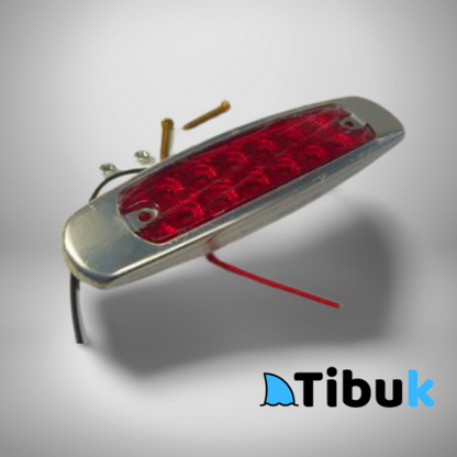 Led de Posición para Camión o Bus Trasero (Rojo) 12 diodos Multi-Volt