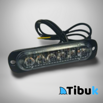 Led Estroboscópico para camión, bus o camioneta, 6 leds