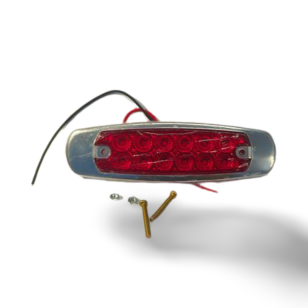 Led de Posición para Camión o Bus Trasero (Rojo) 12 diodos Multi-Volt